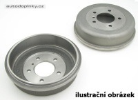 Zimmermann zadn� brzdov� bubny - Autobianchi A 112, 0.9 - v�kon 33 kW -- rok v�roby 01/1976-12/1978